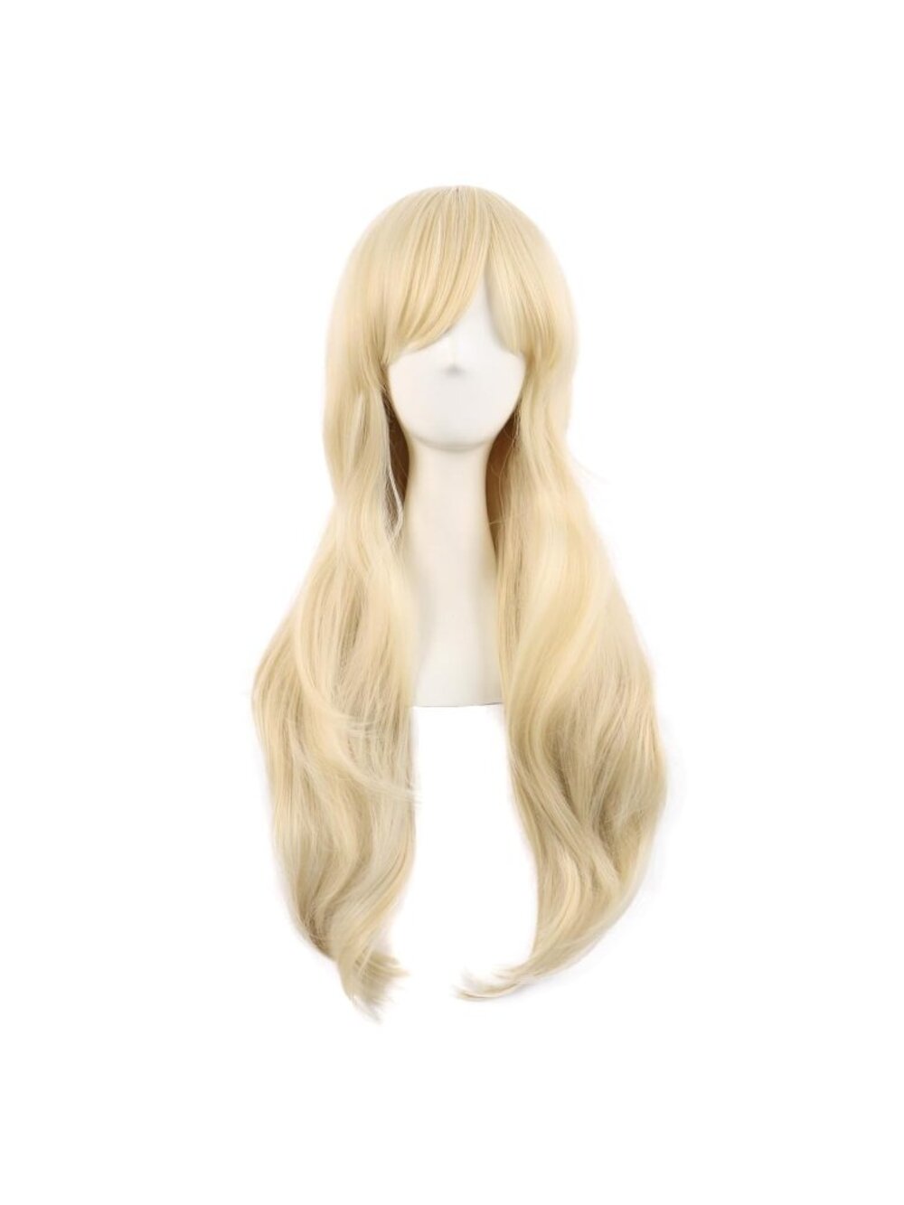 Women's Mixed Blonde 28" 70cm Long Curly Ends Costume Cosplay Modern Hair Wig